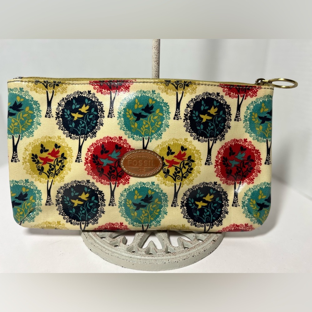FOSSIL Coated Canvas Accessories Bag